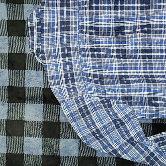 Vintage. Wrangler Riggs Workwear. Heavyweight Flannel. Men's XL - Picture 15 of 16